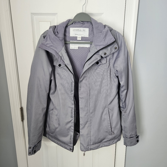 O'Neill Gray Hooded Jacket - Picture 1 of 13